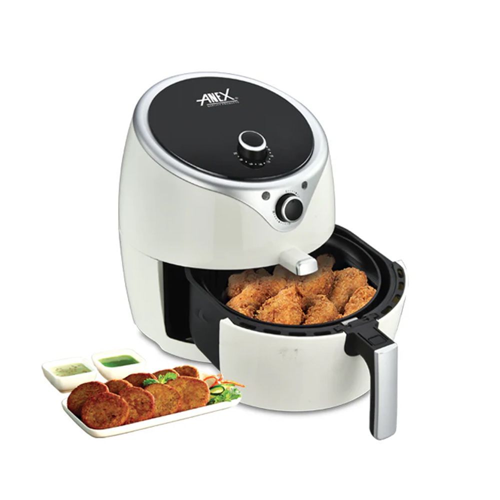 Anex Deluxe Air Fryer, 1700W, White, AG-2020 - Main Image