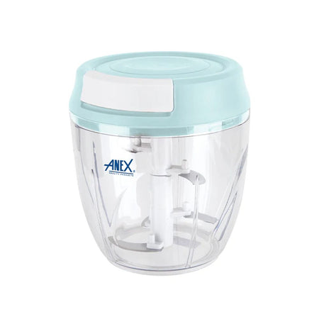 Anex Super Deluxe Manual Pull Chopper Vegetable Slicer, Green, AG-11 - Image 2