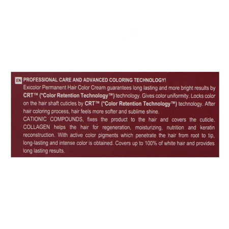 Okay Exicolor Permanent Hair Color, 60ml, No. 6.71 Dark Blonde Ash Brown - Image 3