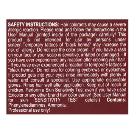 Okay Exicolor Permanent Hair Color, 60ml, No. 6.71 Dark Blonde Ash Brown - Image 5
