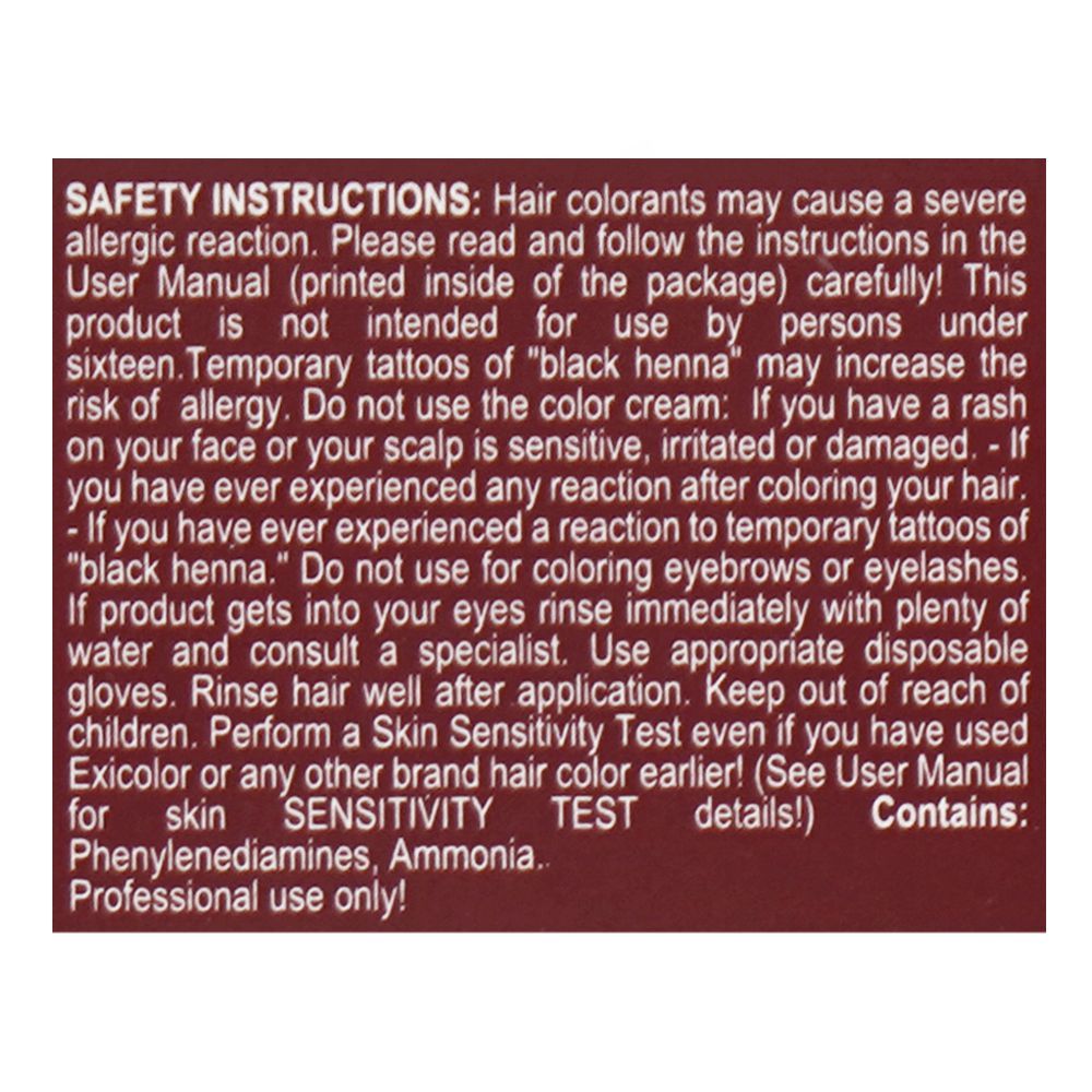 Okay Exicolor Permanent Hair Color, 60ml, No. 6.71 Dark Blonde Ash Brown - Image 5