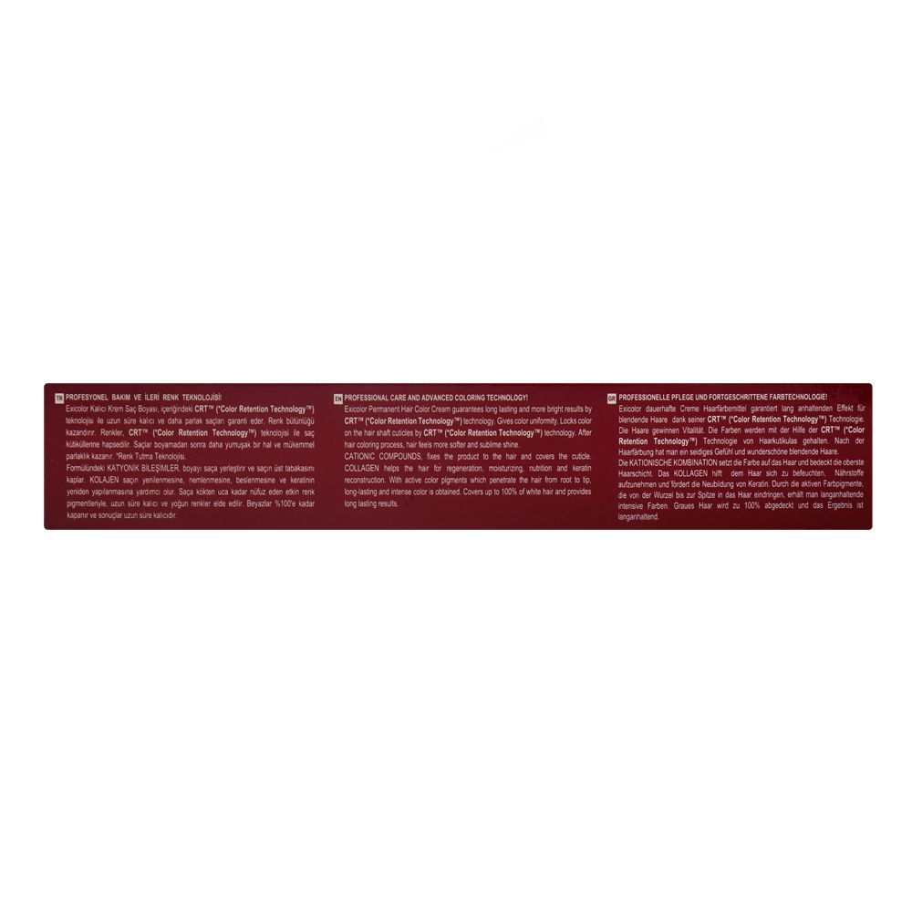 Okay Exicolor Permanent Hair Color, 60ml, No. 7.11 Blonde Intense Ash - Image 2