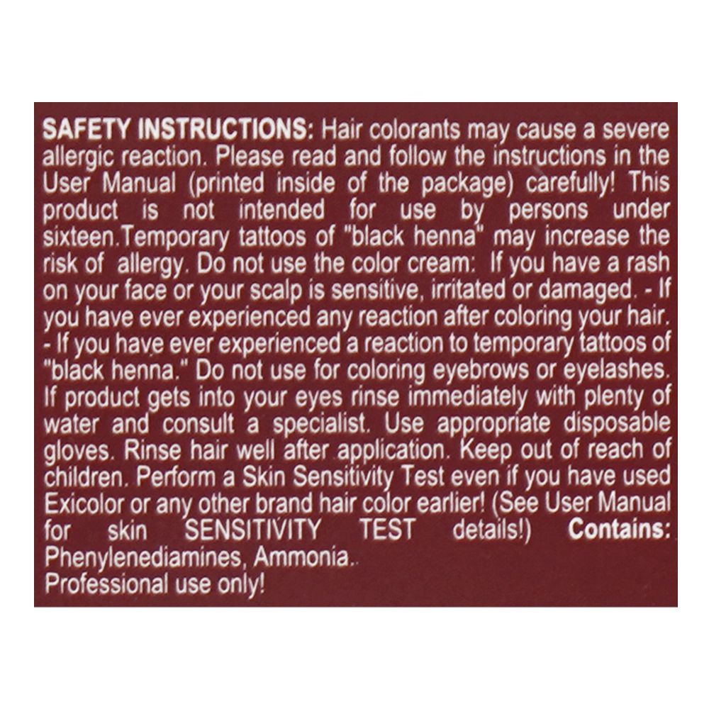 Okay Exicolor Permanent Hair Color, 60ml, No. 7.11 Blonde Intense Ash - Image 5