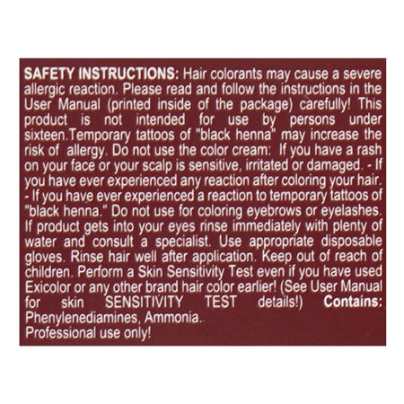 Okay Exicolor Permanent Hair Color, 60ml, No. 7.11 Blonde Intense Ash - Image 5