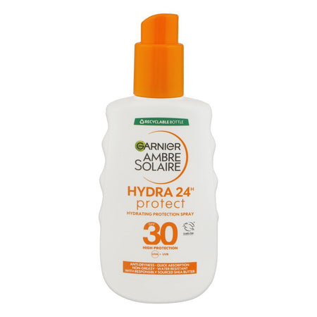 Garnier Ambre Solaire Ultra-Hydrating Sun Cream Spray SPF30, 200ml - Main Image