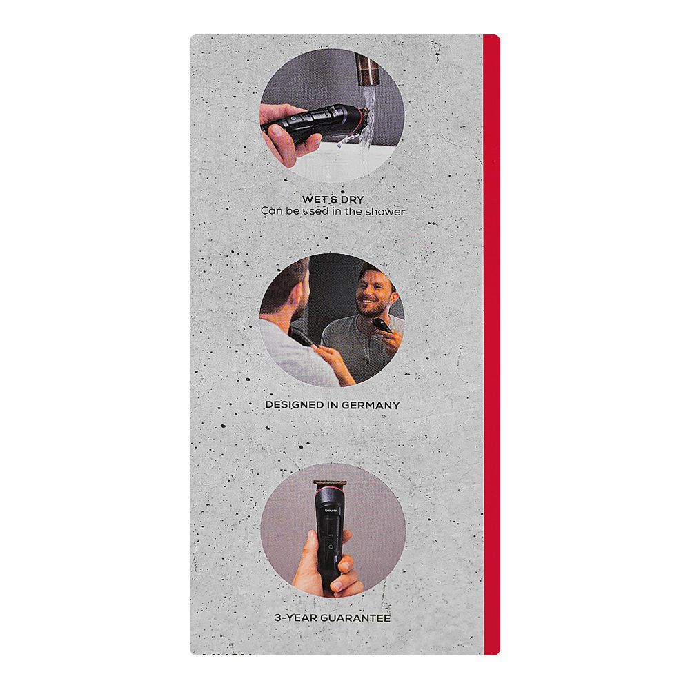 Beurer 11in1 Multigroom Styling Kit Trimmer For Hair, Beard, and Body, 10057 - Image 4