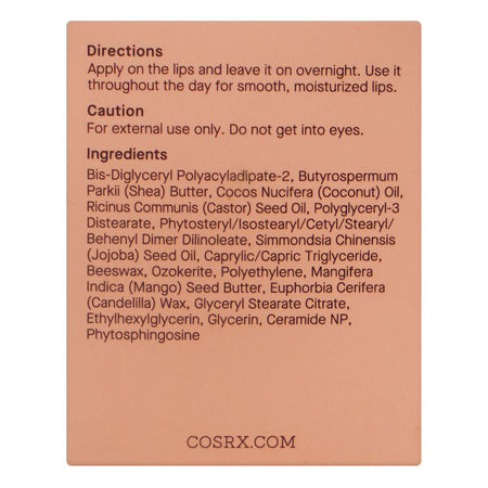 COSRX Ceramide Lip Butter Sleeping Mask, 20g - Image 4