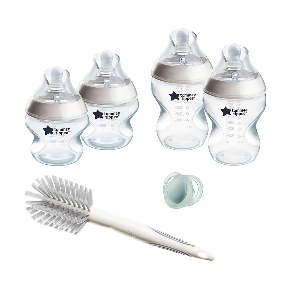 Tommee Tippee Natural Start Newborn Starter Set, For 0 Months+, 6-Pack, 423917 - Main Image