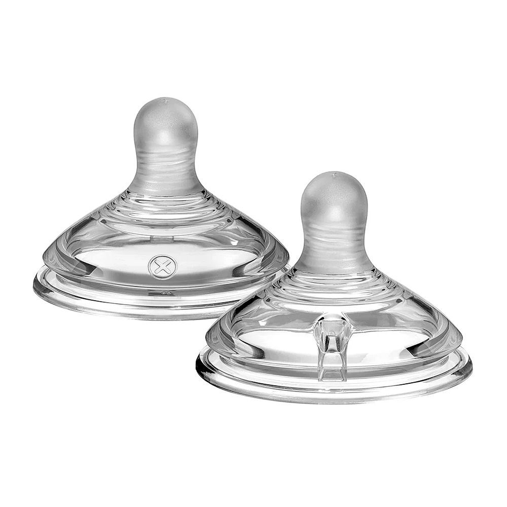 Tommee Tippee Natural Start Vari Flow Soft Teats, Nipples For 0 Months+, 2-Pack, 423960 - Main Image