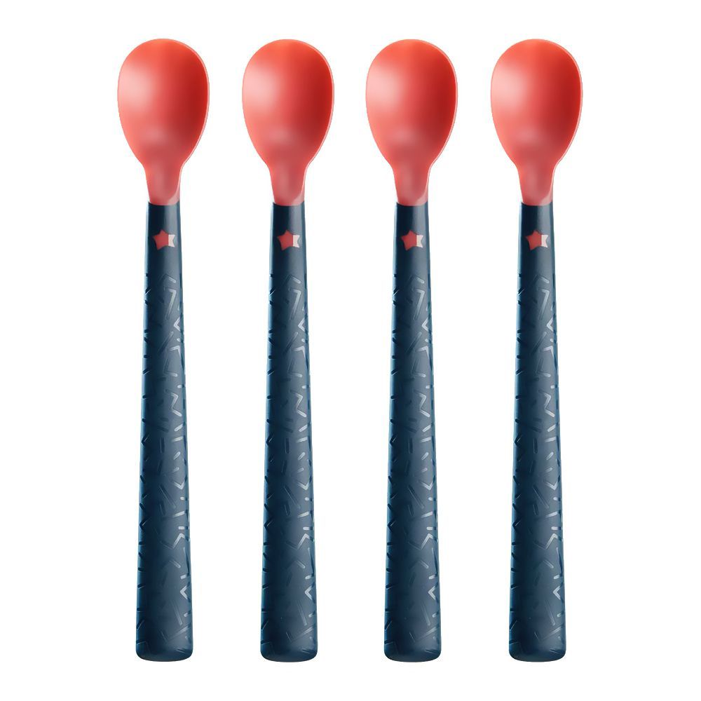 Tommee Tippee Heat Sense Soft Weaning Spoon, For 4 Months+, 4-Pack, 447188 - Main Image