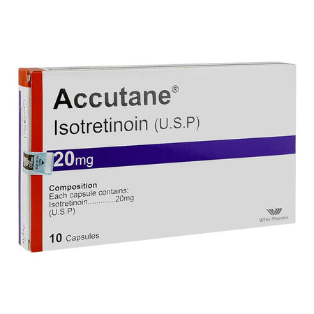 Accutane Capsules, Box (10 Capsules) - Main Image