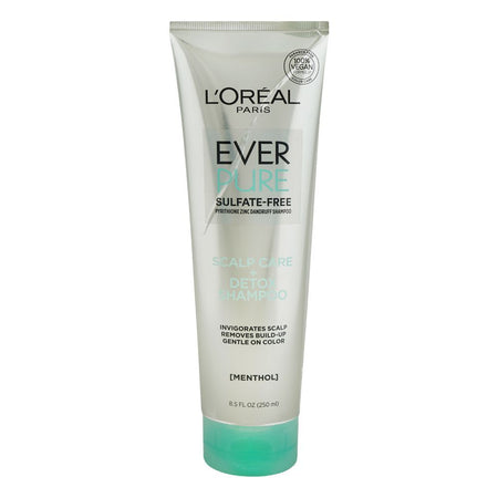 L'Oreal Paris Ever Pure Color Care System Scalp Care+Detox Shampoo, Sulfate Free, 250ml - Main Image