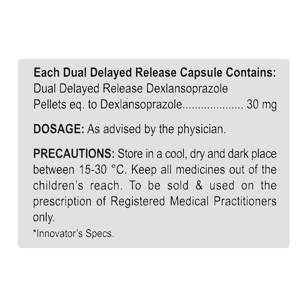 Werdex 30mg, Strip (10 Capsules) - Image 3