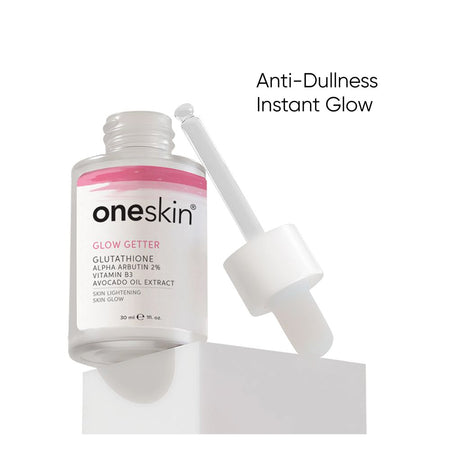 Oneskin Glow Getter Serum with Glutathione, Alpha Arbutin 2%, Vitamin B3 & Avocado Oil, 30ml - Main Image