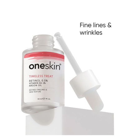 Oneskin Timeless Treat Serum with Retinol 0.5%, Vitamin B3 1% & Argan Oil, 30ml - Main Image