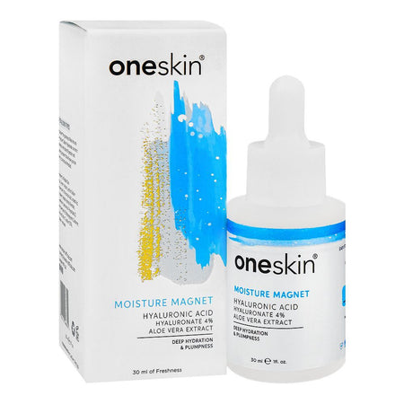 Oneskin Moisture Magnet Serum with Hyaluronic Acid 4% & Aloe Vera, 30ml - Image 4