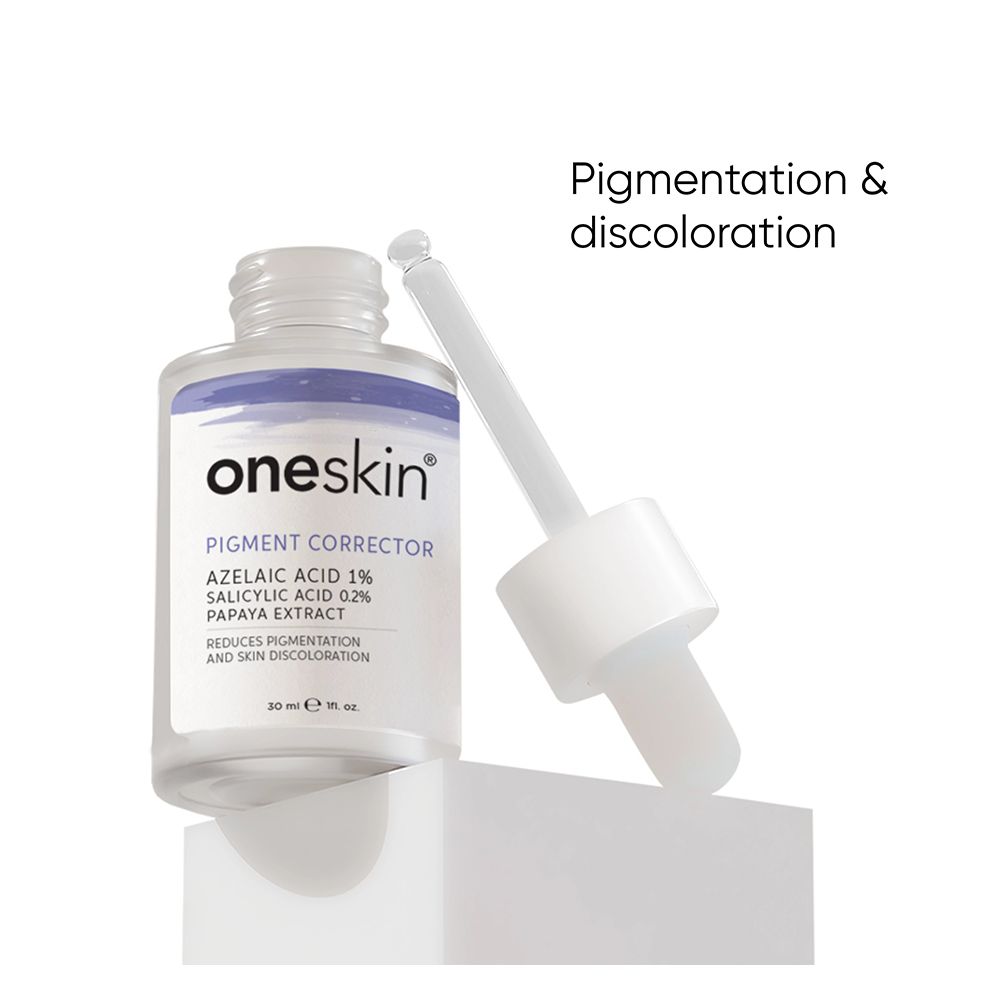 Oneskin Pigment Corrector Serum with Azelaic Acid 1%, Salicylic Acid 0.2% & Papaya Extract, 30ml - Main Image