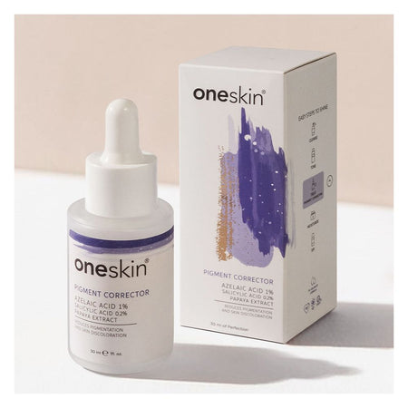 Oneskin Pigment Corrector Serum with Azelaic Acid 1%, Salicylic Acid 0.2% & Papaya Extract, 30ml - Image 4