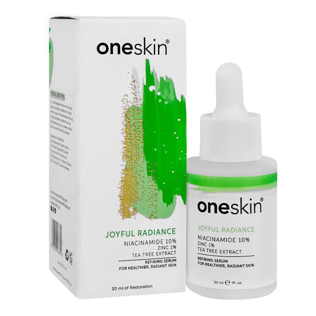 Oneskin Joyful Radiance Serum with Niacinamide 10%, Zinc 1% & Tea Tree, 30ml - Image 4