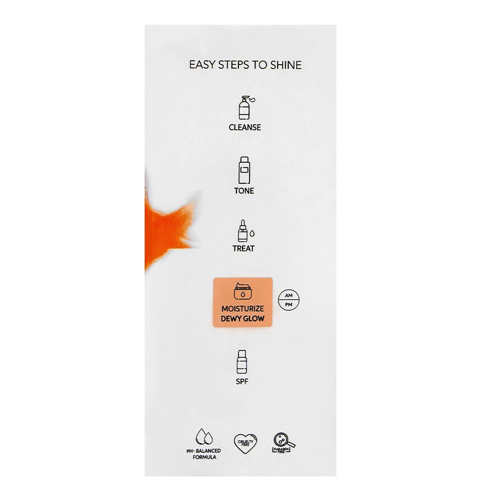 Oneskin Dewy Glow Brightening Gel Moisturizer with Vitamin C, Hyaluronic Acid & Citrus, 50ml - Image 6