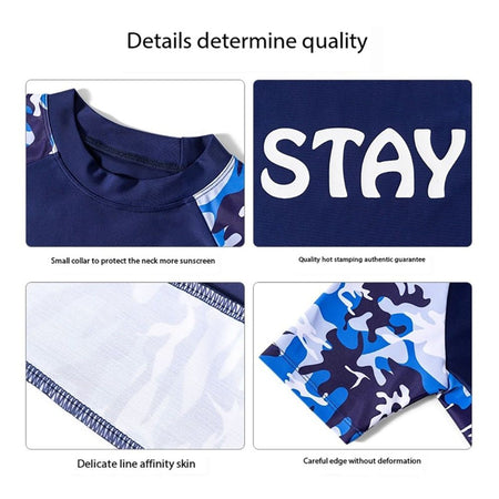 Boys 2-Piece Swimsuit, Swimwear Bathing Suit For 5 Years, Quick-Dry, 080 - Image 7