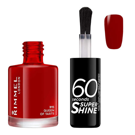Rimmel 60 Second Super Shine Nail Polish, 8ml, 315 Queen Of Tarts - Main Image