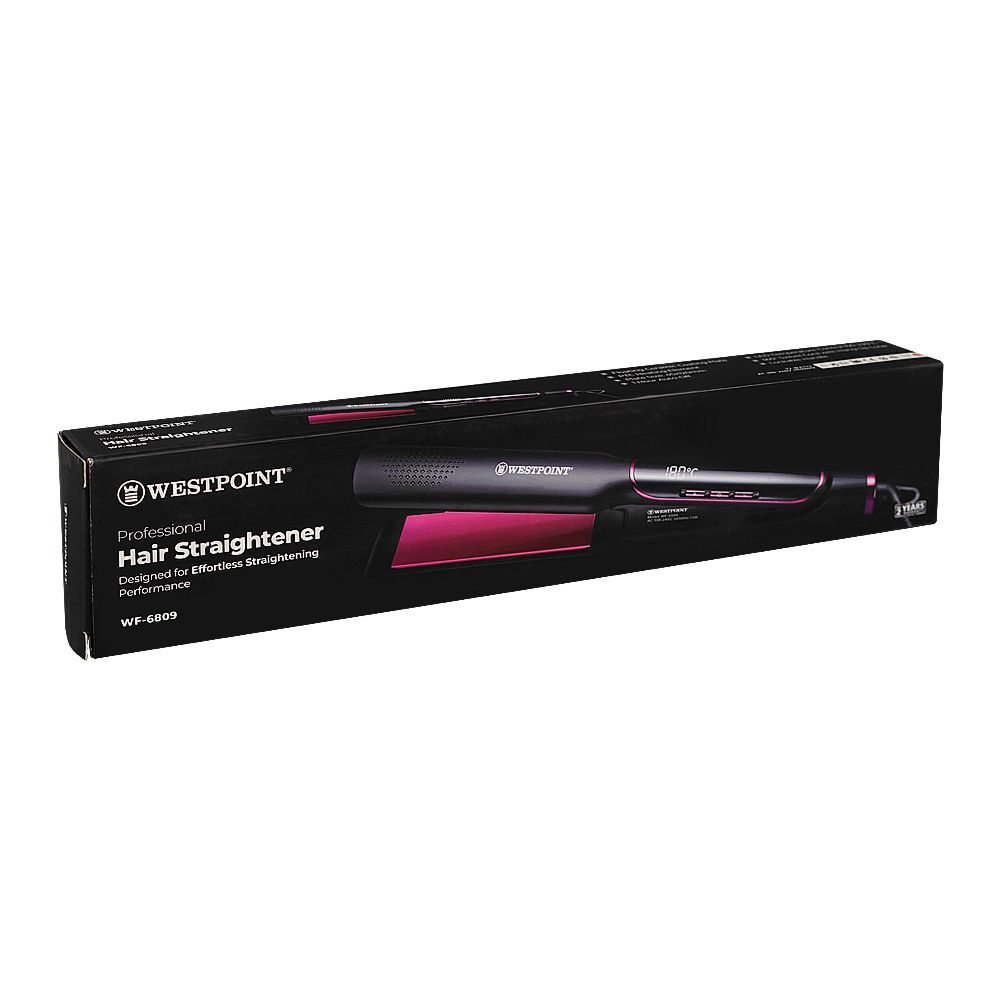 West Point Professional Hair Straightener, 72W, WF-6809 - Image 2