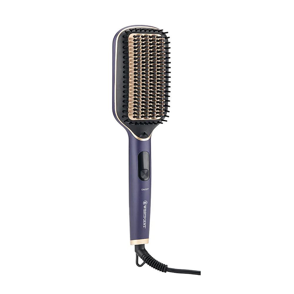 West Point Professional Hair Straightener Brush, 65W, WF-6810 - Main Image