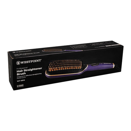 West Point Professional Hair Straightener Brush, 65W, WF-6810 - Image 2