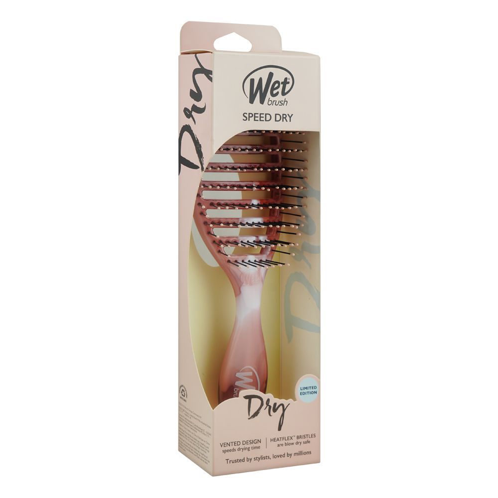 Wet Brush Speed Dry Hair Brush, Pink (Sweet Seaglass), BWR810SGLPK - Image 3