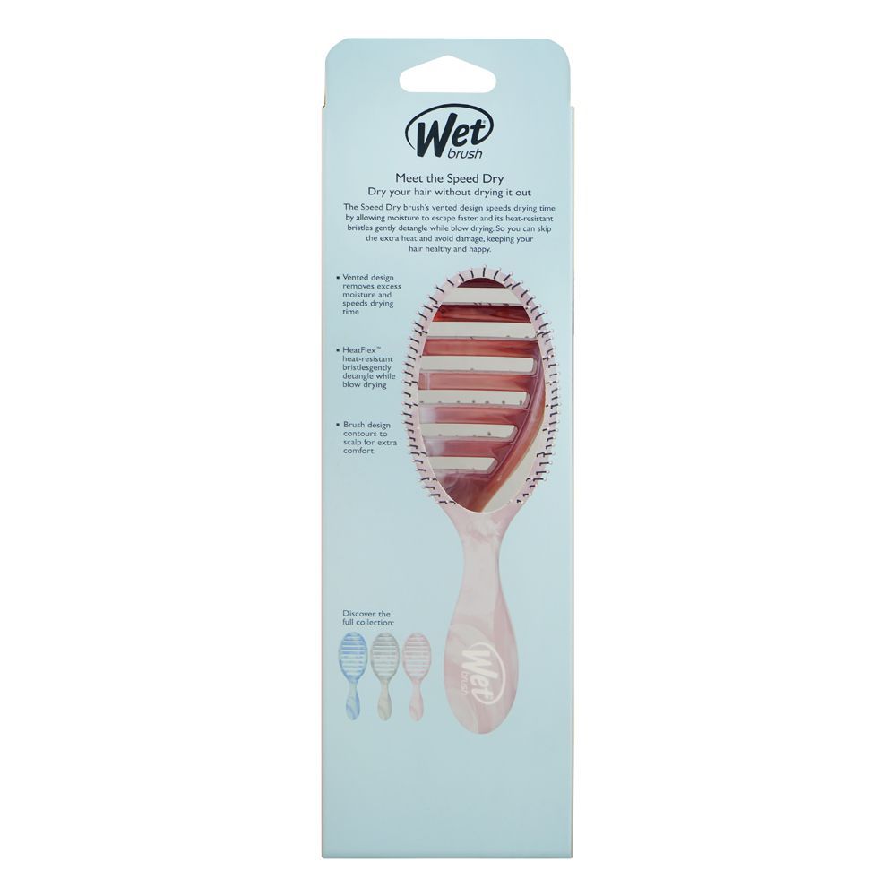 Wet Brush Speed Dry Hair Brush, Pink (Sweet Seaglass), BWR810SGLPK - Image 4