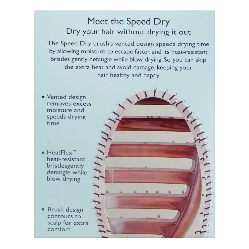Wet Brush Speed Dry Hair Brush, Pink (Sweet Seaglass), BWR810SGLPK - Image 5