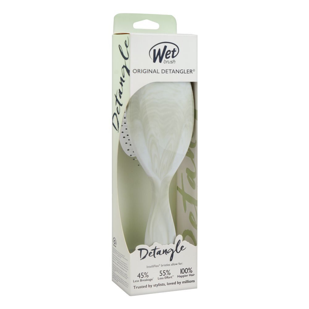 Wet Brush Original Detangler Hair Brush, Green (Water Color Waves), BWR830WTCGR - Image 3