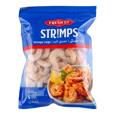 Fresh Street Peeled & Deveined Large Shrimps (Jhinga) - PND 60/80, 500g - Image 5