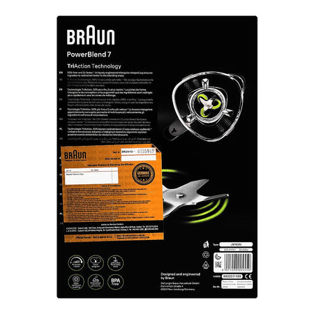 Braun Power Blend7 Jug Blender, 1400W, Black, JB-7551 - Image 5