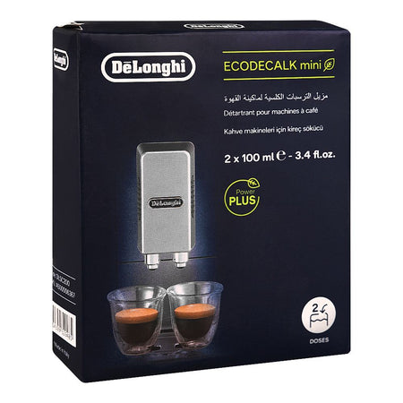 DeLonghi EcoDecalk Mini Descaler, 2x100ml, Espresso & Coffee Machine Cleaner, DLSC200 - Image 3