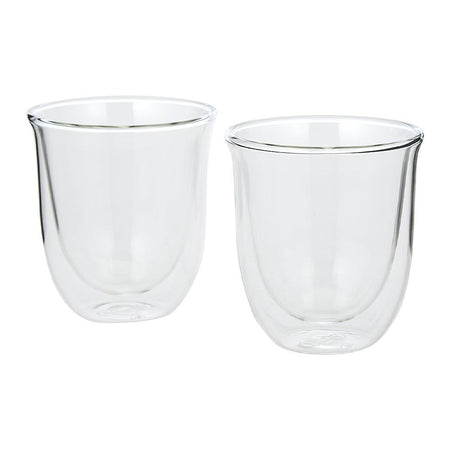 DeLonghi Cappuccino Double Wall Thermal Glasses, Set of 6 (270ml), DLSC301 - Image 2