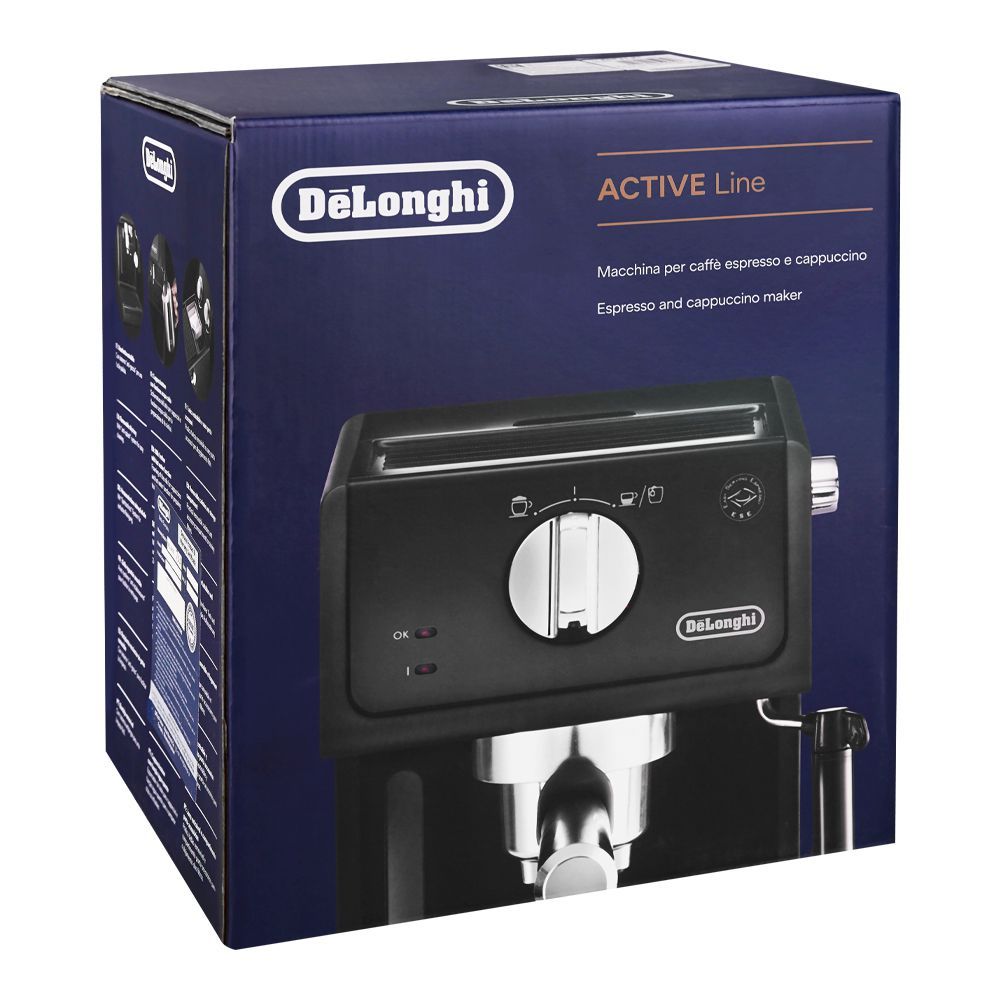 DeLonghi Active Line Espresso & Cappuccino Coffee Machine, ECP31.21 - Main Image