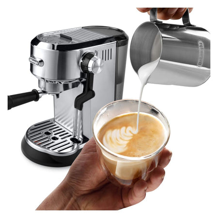 DeLonghi Dedica Maestro Plus Espresso & Cappuccino Coffee Machine, EC950M - Image 6