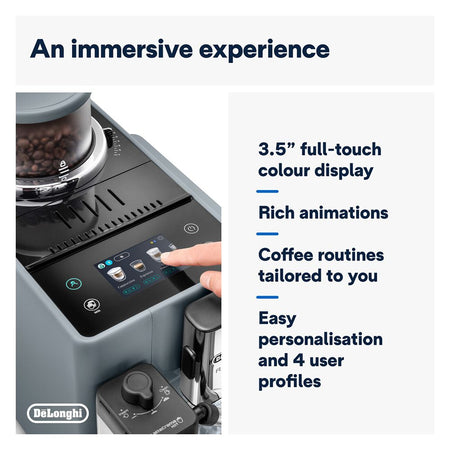 DeLonghi Rivelia Automatic Coffee Machine with LatteCrema Hot, EXAM440.55.G - Image 5