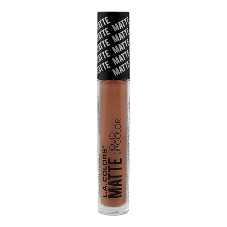 L.A. Colors Matte Lip Color Liquid Lipstick, 4g, CLG401 Sultry - Image 2