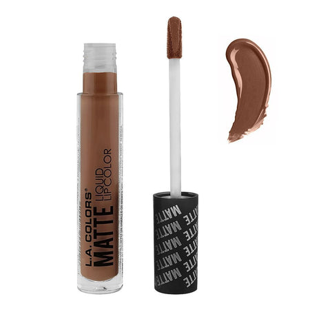 L.A. Colors Matte Lip Color Liquid Lipstick, 4g, CLG402 Suede - Main Image