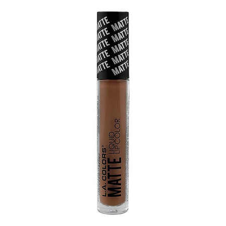 L.A. Colors Matte Lip Color Liquid Lipstick, 4g, CLG402 Suede - Image 2