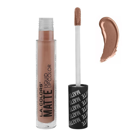 L.A. Colors Matte Lip Color Liquid Lipstick, 4g, CLG403 Au Natural - Main Image
