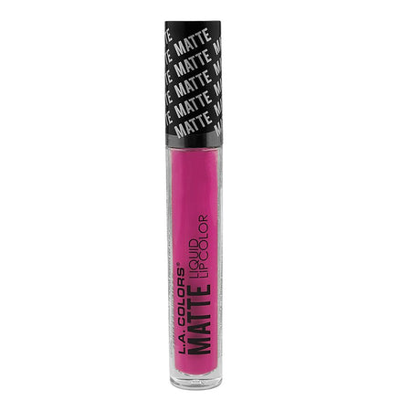 L.A. Colors Matte Lip Color Liquid Lipstick, 4g, CLG4013 Pampered - Image 2