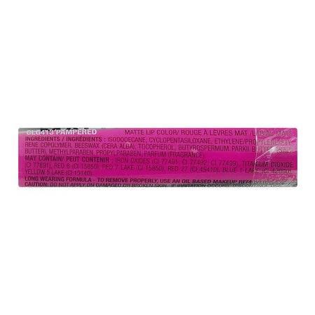 L.A. Colors Matte Lip Color Liquid Lipstick, 4g, CLG4013 Pampered - Image 4