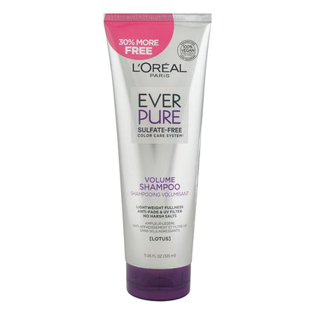 L'Oreal Paris Ever Pure Color Care System Lotus Volume Shampoo, Sulfate Free, 325ml - Main Image