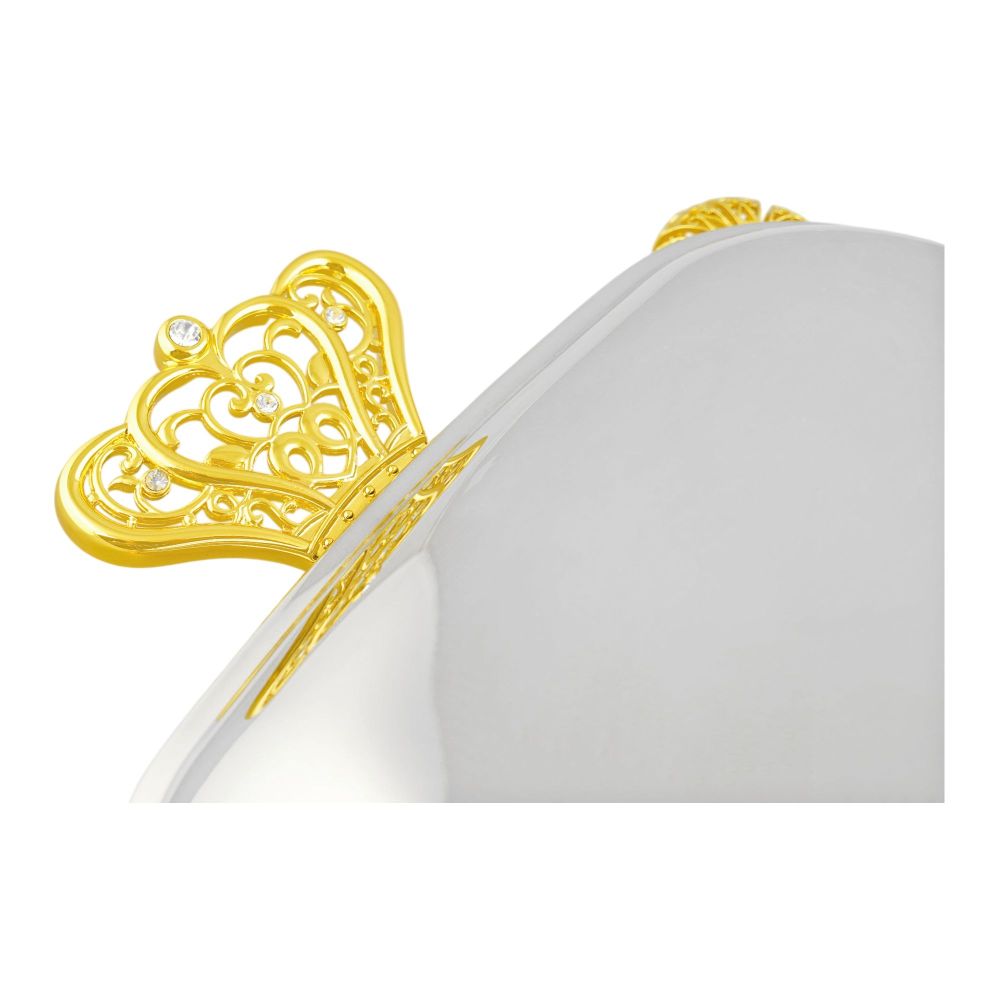 Onemore Rectangular Casserole Serving Glass Dish With Candle Stand/Rack - Buffet Food Warmer, 3 Liter, KC207SW - Image 2