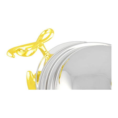 Onemore Round Soup Casserole Glass Serving Dish With Candle Stand/Rack - Buffet Food Warmer, 4 Liter, JY610SW - Image 3