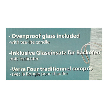 Onemore Round Soup Casserole Glass Serving Dish With Candle Stand/Rack - Buffet Food Warmer, 4 Liter, JY610SW - Image 5